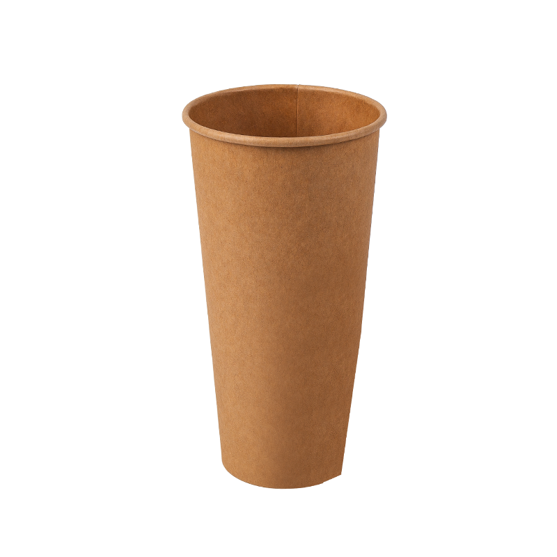 Pahar de hârtie biodegradabil de unică folosință de 22 oz
