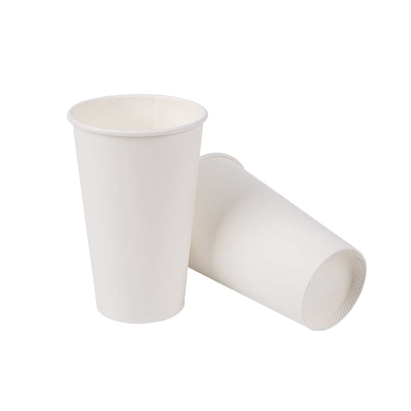 Pahar de hârtie biodegradabil de unică folosință de 16 oz
