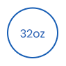 Pahare pentru inghetata din hartie biodegradabila de unica folosinta de 32 oz icon