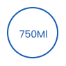 Bol de hârtie dreptunghiular biodegradabil de unică folosință de 750 ml icon