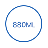 Bol de hârtie dreptunghiular biodegradabil de unică folosință de 880 ml icon